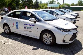 Official handover of adapted vehicles for inclusive driving schools in Kyiv